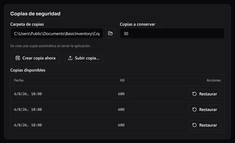 Tus datos son un fichero tuyo